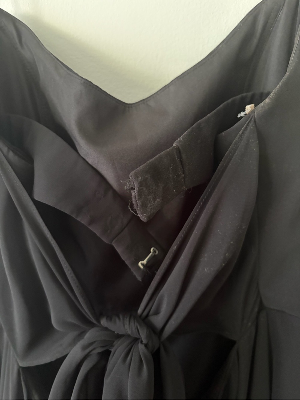 Jenny Yoo Black Spaghetti Strap Maxi Dress - Picture 3 of 4